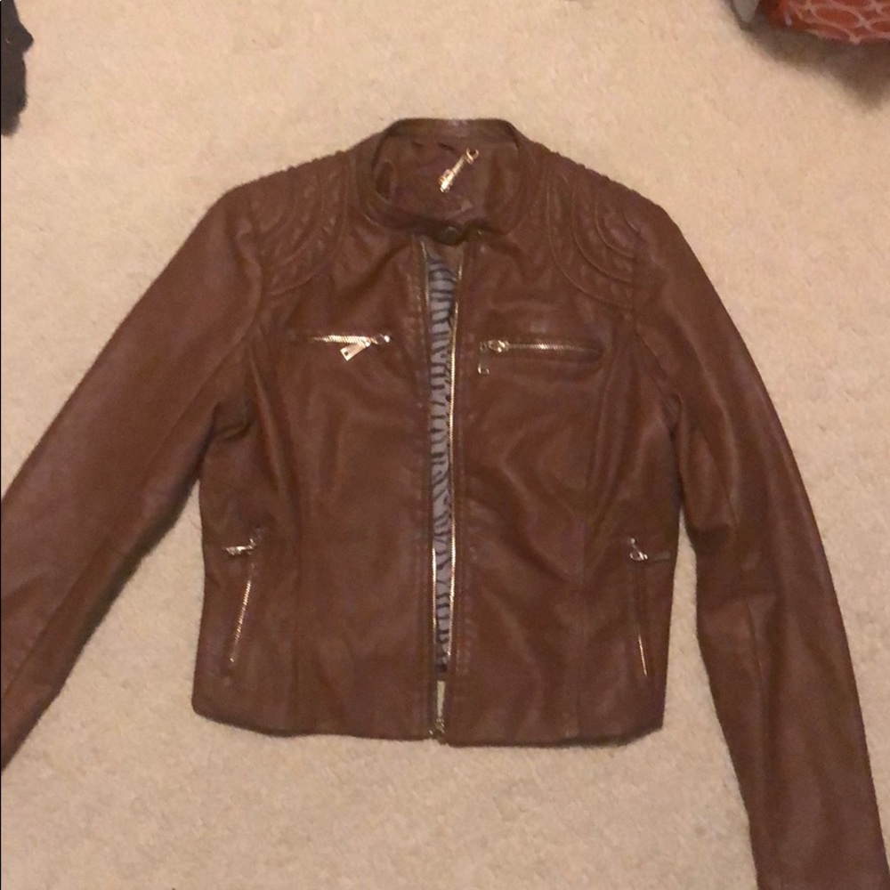 Leather jacket